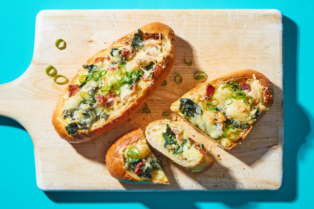 Easy Sausage & Cheese Egg Boats Recipe