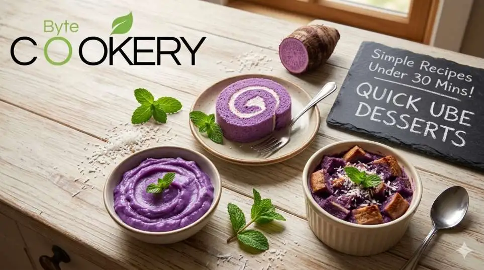 Quick Ube Desserts: Simple Recipes You Can Make in Under 30 Minutes