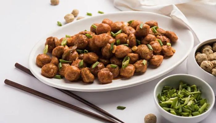 High Protein Soya Chunks Recipe for Weight Gain